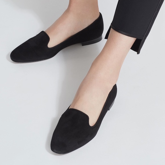 Lafayette 148 New York Siena Suede caramel slipper - Picture 2 of 8